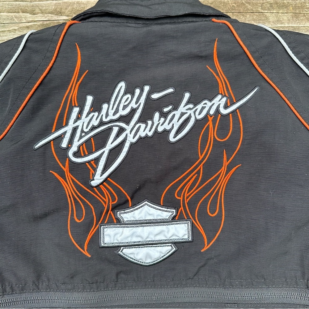 Harley Davidson 2013 Nylon Padded Riding Jacket - Picture 6 of 9